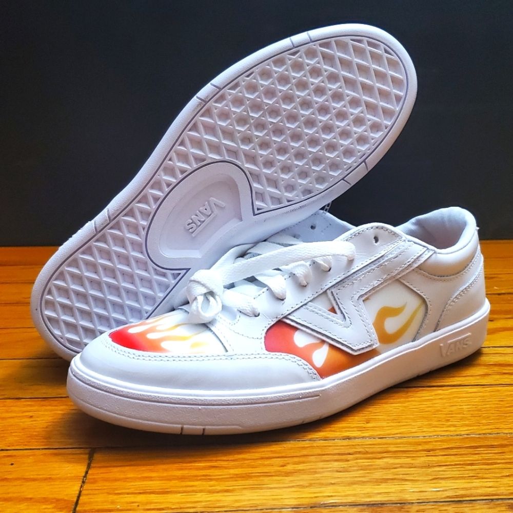 Vans lowland venticular white mens sz 9